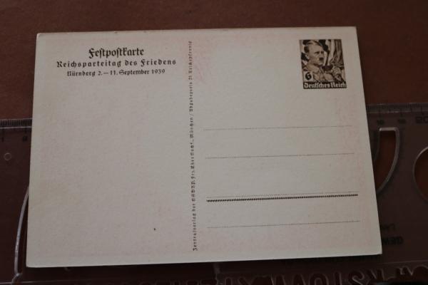 Postkarte - Reichsparteitag Nürnberg 1939